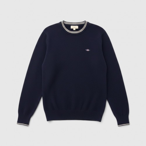 Γυναικείο GANT Classic Crew Neck Πουλόβερ Navy / Pre-Owned